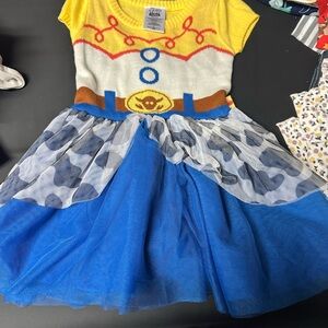 Kids Yellow and Blue Costume Dress